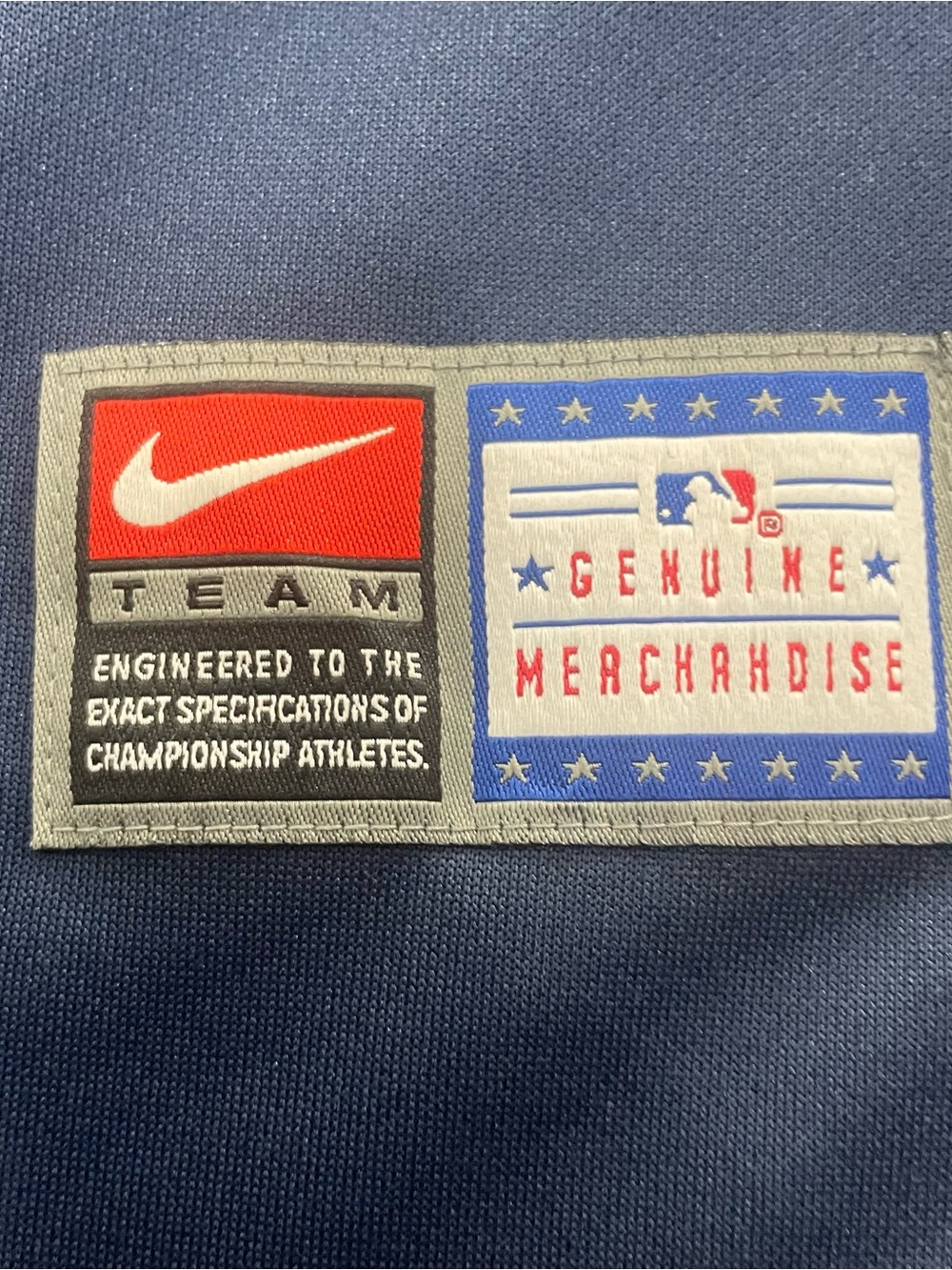Vintage Boston Red Sox Jersey Men's M Team Nike Blue American Patch Stitched - Picture 5 of 12